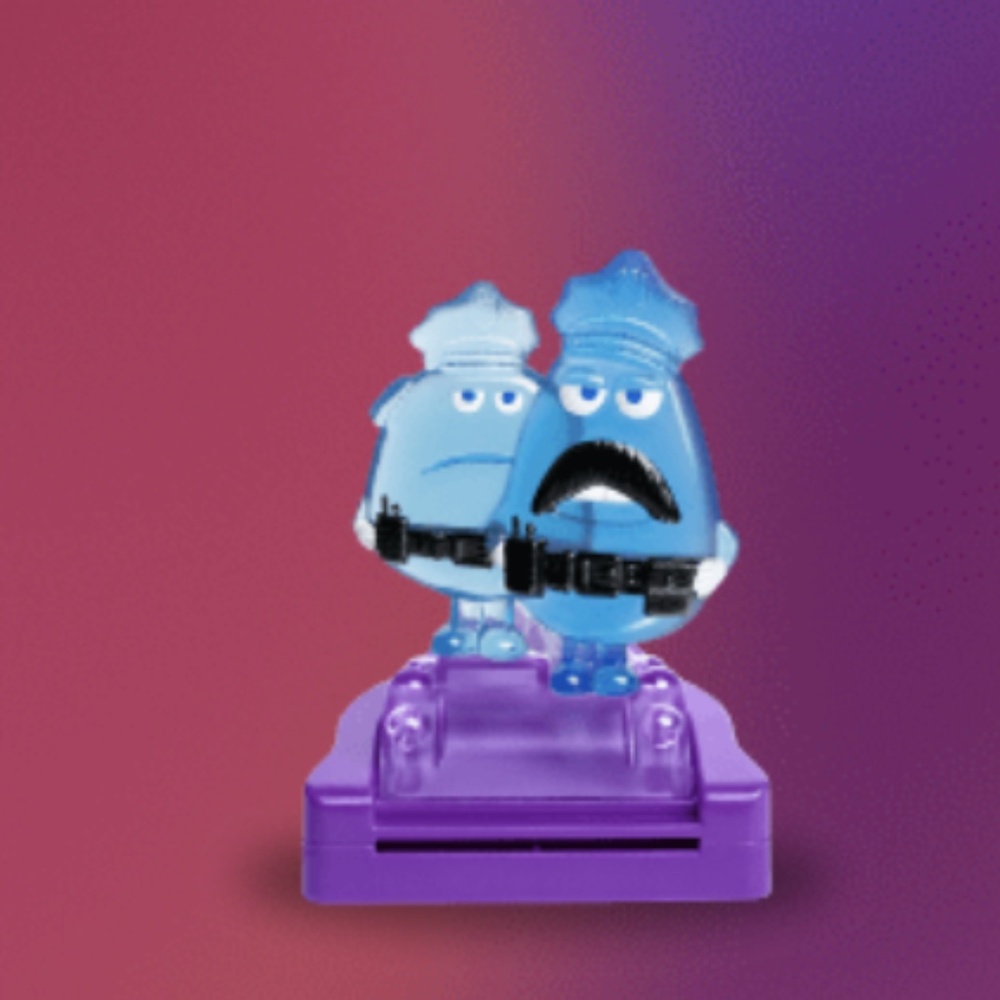 Inside out 2 Guards Frank and Dave Happy meal toy - Still in Packaging!!